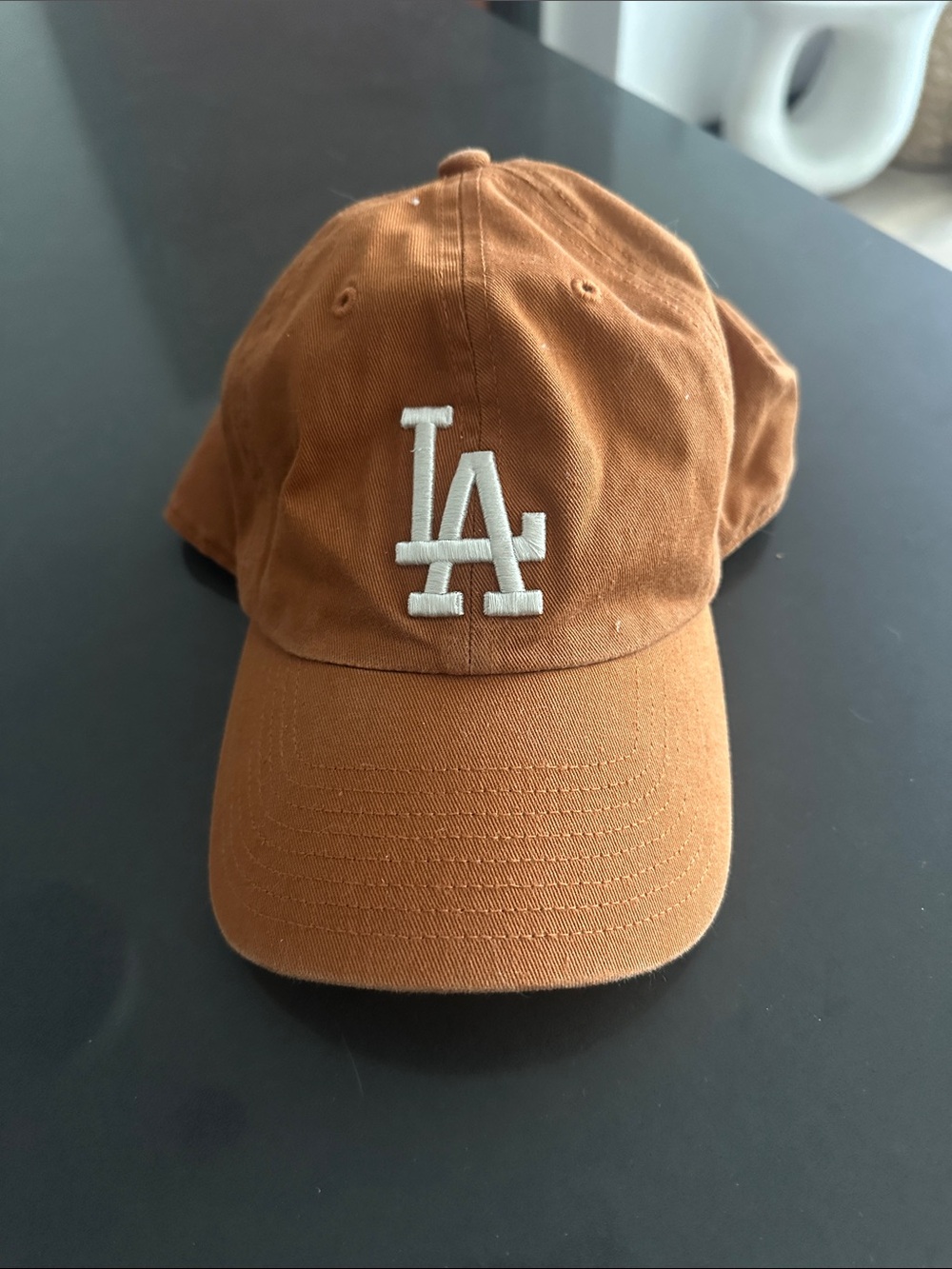 Urban Outfitters Brown Dodgers LA Baseball Cap